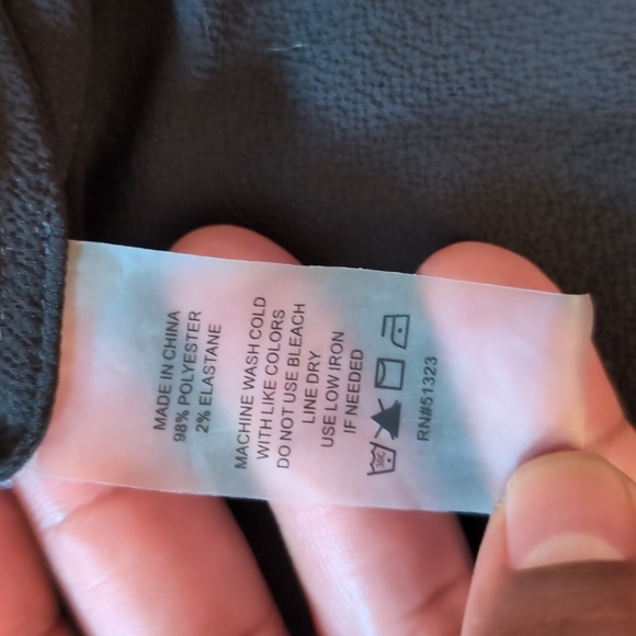 Vince Camuto| Black Lined Sleeveless Lace Up Front Tunic - Picture 12 of 13